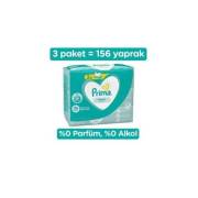 Prima Islak Havlu Hassas Ciltler İçin 3lü 156 Yaprak Fırsat Paketi