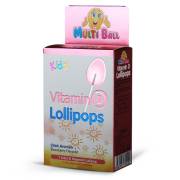 Multiball Kids Vitamin D Lollipops 7 Adet