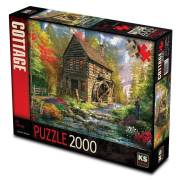 KS Games Puzzle 2000 Parça Mill Cottage