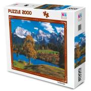 KS Games Puzzle 2000 Parça Bavarian Alps 11218