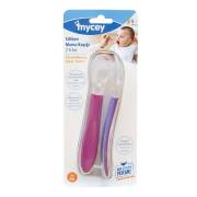 Mycey 6215 Silikon Uçlu Kaşık 2li Pembe