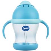 Wee Baby 170 Kulplu Pipetli Bardak 200 ml - Mavi