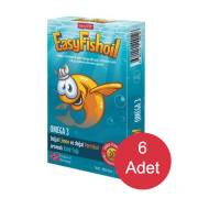 Easy Fish Oil Omega 3 Çiğnenebilir 30 Jel Tablet - 6 Adet