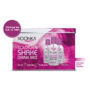 Voonka Beauty Collagen Shake Drink Portakal ve Şeftali  Mix 15 Saşe