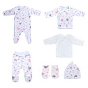 Sevi Bebe Premature 6lı Zıbın Seti - Dinazor