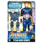 Avengers: Infinity War Titan Hero Power FX Captain America Figür E0607
