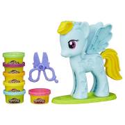 Hasbro Play-Doh Rainbow Dash Saç Stüdyosu B0011