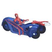Hasbro Spider Man Web City Araç Ve Figür B5760