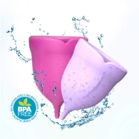 Mothersmart Femometer Rose Menstrual Kap - Adet Kabı (A-B Ebatı) 2li