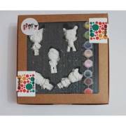 AtölyEmek LOL Bebekler Taş Boyama Seti