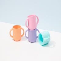 Wee Baby 926 Prime Silikon Kulplu Bardak Mor