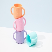 Wee Baby 926 Prime Silikon Kulplu Bardak Turuncu