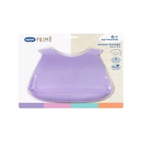 Wee Baby 927 Prime Silikon Mama Önlüğü Mor