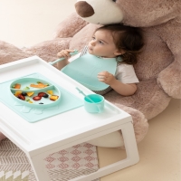 Wee Baby 927 Prime Silikon Mama Önlüğü Yeşil