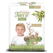 Baby Turco Doğadan Jumbo 7 Numara XXL 16lı
