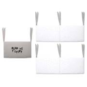 Funna Baby 9816 Yan Koruma Seti - Story - Gri - 60 x 120 cm