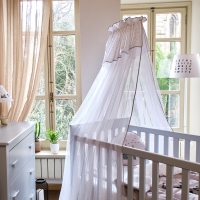 Funna Baby 9823 Cibinlik Tül - Paris - Story - Gri - 5 Mt.