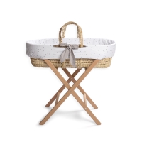 Funna Baby 9881 Hasır Sepet Seti - Story - Gri