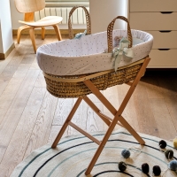 Funna Baby 9883 Hasır Sepet Seti - Lets Go - Mint