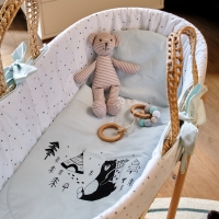 Funna Baby 9883 Hasır Sepet Seti - Lets Go - Mint