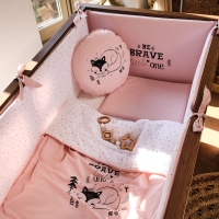 Funna Baby 9843 Yan Koruma Seti - Be Brave - Pudra - Universal