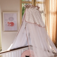 Funna Baby 9849 Cibinlik Tül - Paris - Be Brave - Pudra - 5 Mt.