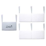 Funna Baby 9868 Yan Koruma Seti - Dino - Mavi - 60 x 120 cm