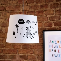 Funna Baby 9873 Tavan Lamba - Dino - Mavi - Standard