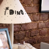 Funna Baby 9874 Abajur - Dino - Mavi - Standard