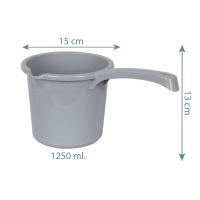 Sevi Bebe Maşrapa - Gri