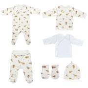 Sevi Bebe Premature 6lı Zıbın Seti - Kuzu