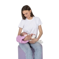 Sevi Bebe Pratik Emzirme Yastığı Pembe Yıldız