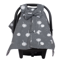 Sevi Bebe Fiyonklu Anakucağı Örtüsü Uç Uç Desen