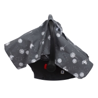 Sevi Bebe Fiyonklu Anakucağı Örtüsü Uç Uç Desen