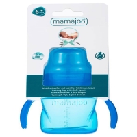 Mamajoo Kulplu Eğitici Bardak 160 ml Mavi