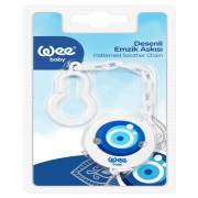 Wee Baby 270 Nazar Boncuğu Desenli Emzik Askısı