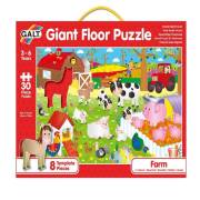 Galt Çiftlik Dev Yer Yap-Bozu 30 Parça 3-6 Yaş+