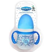 BabyTime BT106 Damla Akıtmaz Kulplu Bardak 150 ml - Mavi