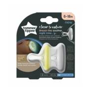 Tommee Tippee Breastlike Emzik Gece 6-18 Ay 2li