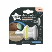 Tommee Tippee Breast-like Emzik Gece 0-6 Ay 2 li