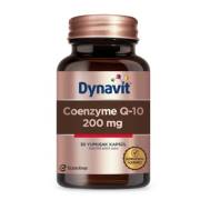 Dynavit Coenzyme Q-10 200 mg Takviye Edici Gıda 30 Yumuşak Kapsül