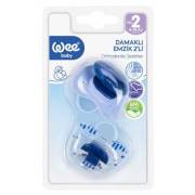 Wee Baby 166 Damaklı Emzik 2 Adet 6-18 Ay