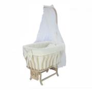 Beşikte Comfort 2022 Fiyonklu Ahşap Beşik