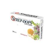 Strepdops Zencefil,Zerdeçal,Adaçayı 24 Pastil
