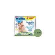 Molfix İzotonik Islak Havlu Ferah Temizlik 3lü Paket x 12li