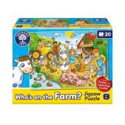 Orchard WhoS On The Farm Çocuk Puzzle 3 yaş+