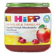 Hipp Organik Pirinçli Ahududulu Elma Püresi 190Gr