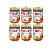 Hipp Organik Pirinçli Ahududulu Elma Püresi 190Gr 6 Adet