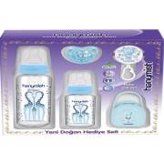 Hanymish Yenidoğan PP Hediye Seti 5li - Mavi - 655