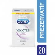 Durex Prezervatif Yok Ötesi Ultra Kaygan 20li